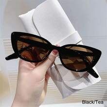 1 件装猫眼时尚眼镜 女士 男士 明星朋克眼镜 适合海滩派对俱乐部