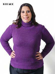 Women Sweaters - Morado - Ver 3