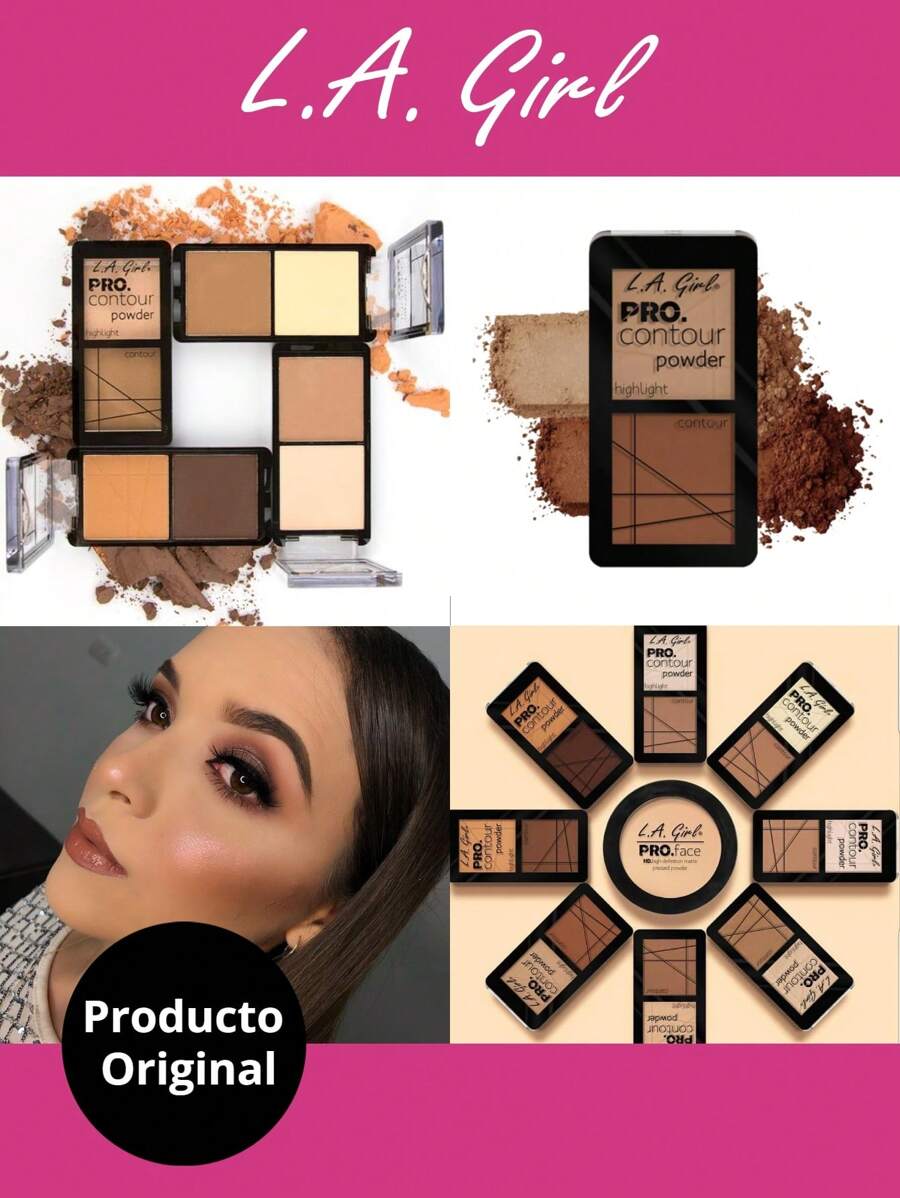 L.A. Girl LA Girl Duo Powder Contour - Soft Tan - View 1
