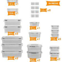 MOLOLAN Refrigerator Storage Boxes - White - View 3