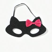 1pc Colorful Women's Cat Mask With PP Decoration, Perfect For Makeup Party And Gift Giving Halloween - Multicolor - View 16