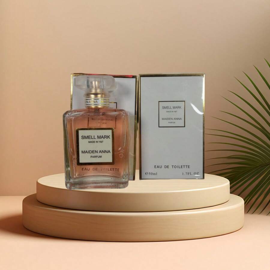 EAU DE PERFUME Smell Mark Maiden Anna NATURAL SPRAY VAPORISATEUR Con Feromo 50ML Para MUJER,Embalaje nuevo,Fácil de llevar,fragancia duraderanas Florales - Rosa - Ver 1