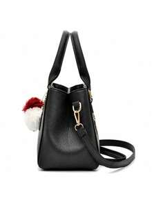 Women Fashion Backpacks - Black - View 2