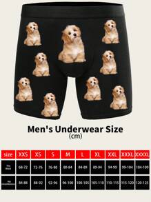 Custom Men Boxer Briefs Personalized Underwear With Photo Picture Customized Girlfriend's Face Boxers Gifts, 1pc Fashion, Adorable, Contracted, Funny, Cozy Custom, Personalized, Unique, Customized Finds, Winter Fashion, Christmas Gift, Personalized Gifts For Men Ideal Gifts