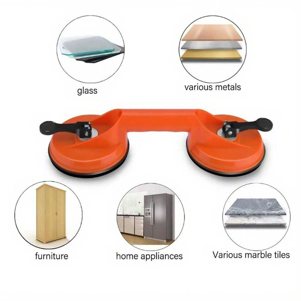 Ventouse Électrique GRABO PRO - Levage Jusqu'à 170kg - Pour Bois, Carrelage, Verre - Affichage Digital