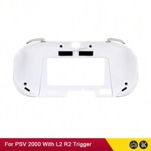 Gamepad Handgrepp Joystick Stativ Skalskydd med L2 R2 triggerknapp för PS VITA 2000 PSV 2000 Slim Game Tillbehör, Kompatibel med PSVita2000, L2R2 Streaming kompatibel med PS4 PC, Skyddsfodral - Multifärgad - Visa 7