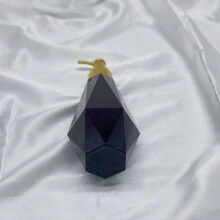 1入組280ml紫色鑽石造型瓶，可裝洗髮水、沐浴露、身體乳液和護髮素，高級浴室分裝瓶 - 紫羅蘭色 - 查看 6