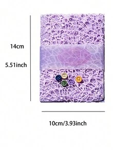 1 paquete de material de collage de fondo de papel DIY con textura natural retro y mezcla de materiales (26 hojas) para álbumes de recortes - Multicolor - Ver 2