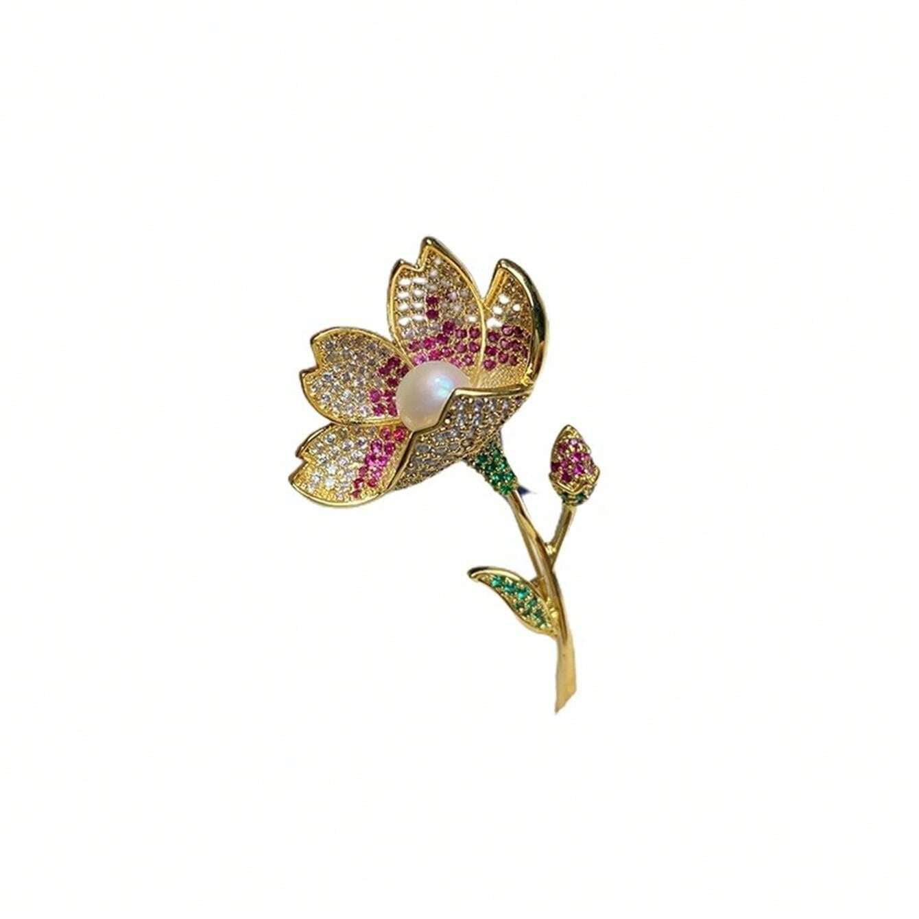 Broche De Luxe YSL (Yves Saint Laurent) - Logo Doré, Occasion, Pièce De Collection Française