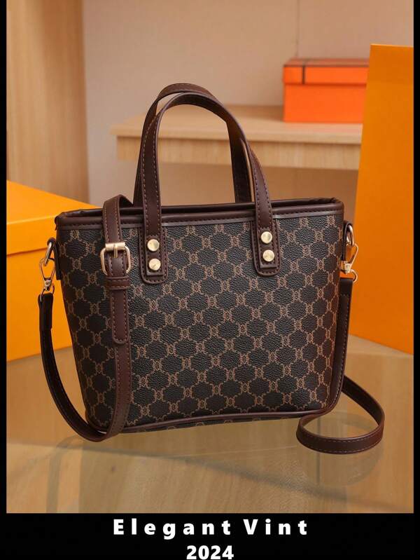 2025 Moda Nova Cesta de Palha Tecido Bolsa de Ombro, Bolsa Tote Crossbody Adequada para Mulheres Uso Diário, Escritório, Escola, Viagem, Feriado, Presente