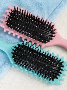 Curl Defining Brush1pcs, Hair Brush Curl Brush For Curly Hair, Curl With Prongs Define Styling Brush, Shaping And Defining Curls For Women Men Less Pulling And Curl Separation - Multicolor - View 5