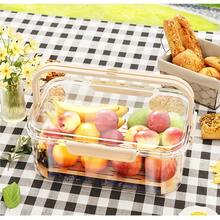 1pc Portable Kitchen Food Storage Box, Seal Fresh-Keeping Container With Ice Pack. Suitable For Refrigerator, Seafood And Fruit Organization - Multicolor - View 11