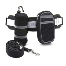 1入組寵物跑步運動牽引套件，腰包配備，多種顏色反光牽引繩和項圈，適用於小型，中型和大型犬隻 - 彩色 - 查看 8