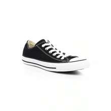Converse Chuck Taylor All Star 帆布低帮运动鞋 - 黑色 - 查看 3
