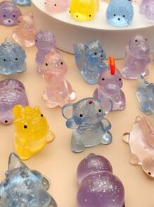 5/10pcs Cartoon Cute & Simple Casual Daily Party Gift Socks - Multicolor - View 1