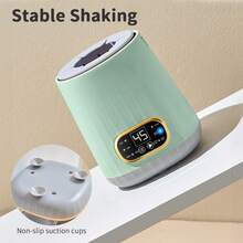 1PC Infant Intelligent Electric Shaking Milk Machine Two Temperature Adjustment Thermal Insulation Brewing One Hot Milk Machine Warm Milk Machine - Multicolor - View 8