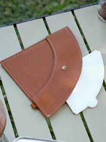 1 Peça Filtro de Café em Formato de Mão, Bolsa Suspensa Impermeável e à Prova de Poeira para Camping, Armazenamento de Papel Filtro, Material Escolar para Volta às Aulas