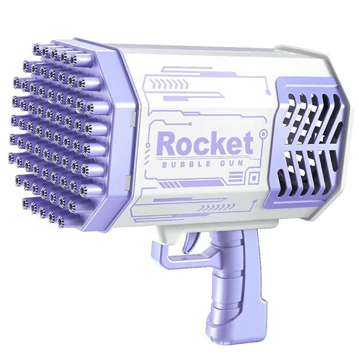 Pistolas De Burbujas Para Niños Grande Importadora Tim ChengLeody - Morado - Ver 1