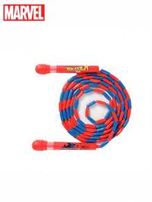 Marvel Officially Licensed 1PC Spider-Man Jump Rope With Soft Beaded Segment For Fitness Exercise Equipment Suitable For Outdoor Party Games Free Skipping Gift To Friends Family - Red and Blue - View 1