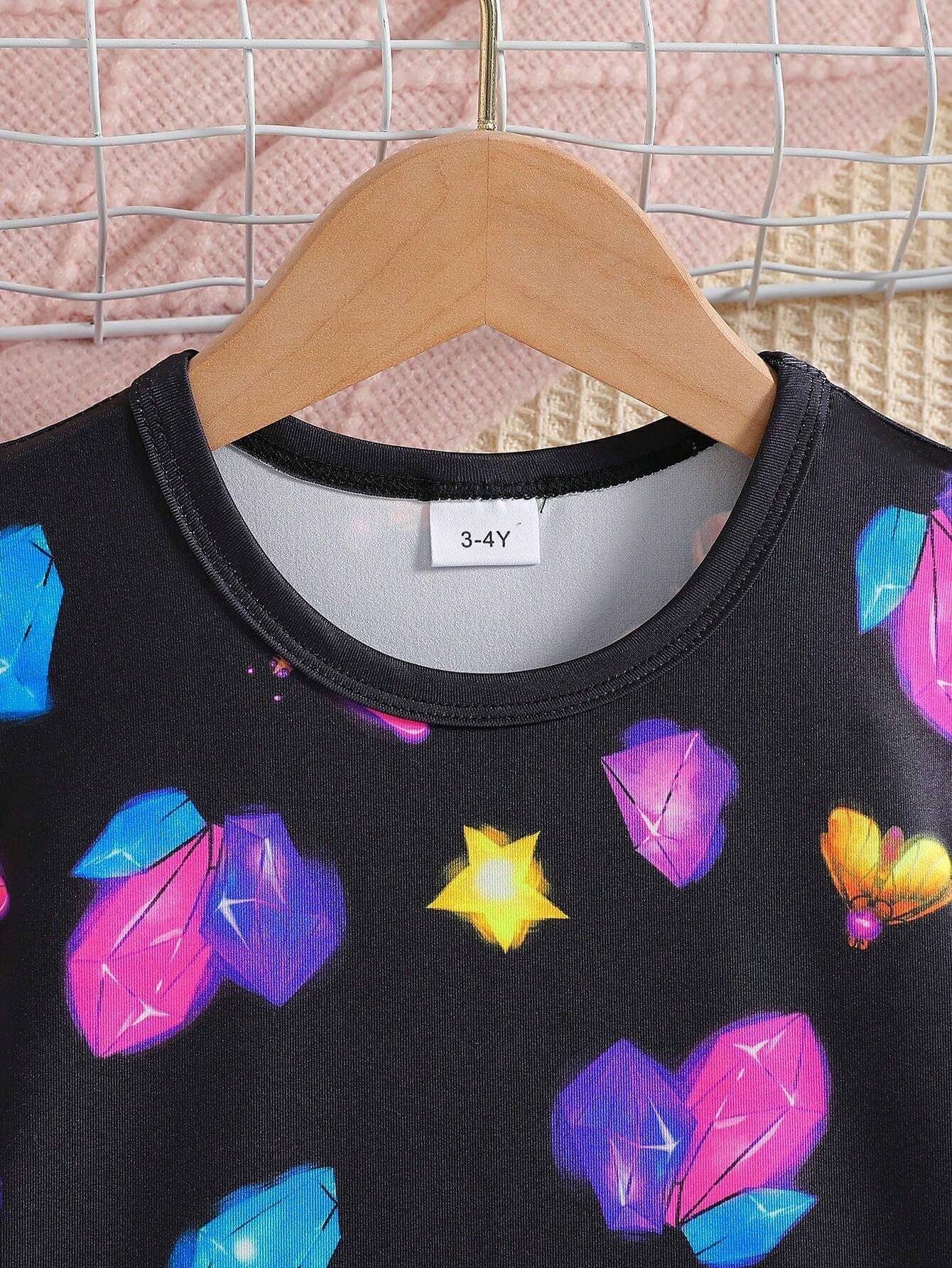 Ensemble Fille Peacolate 2 Pièces - Pull Coton Et Jean Cœur - Taille 4-7 Ans