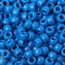 100pcs 6x9mm Rainbow Pony Beads Big Hole Beads Perfect For Bracelets DIY Kandi Jewelry Making Hand Crafts Hair Beads Jewelry Making Accessories