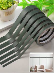 10米/卷多种宽度皮肤状/光滑边缘美线，背面带自粘性，用于翻新、边缘包裹、白色/黄色/绿色/蓝色/黑色/金色纯色背景装饰条，适用于墙壁裂缝、家具柜门、缝隙覆盖、边缘密封胶带、贴纸、墙贴花、用于家庭装饰的乙烯基贴花、春季装饰品让您的家焕然一新、节日装饰贴纸礼物生日毕业 - 彩色 - 查看 27