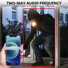 8MP 5MP HD 1080P, Tần số kép 2.4G+5GWIFI và Cấu hình tùy chọn 2.4GWIFI Camera an ninh ngoài trời trong nhà, Camera WIFI không dây, Camera giám sát an ninh, Camera, Camera PTZ, Camera an ninh ngoài trời trong nhà PTZ thông minh - màu đen - Xem 5