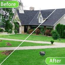 4x Solar Mole Repeller Vole Repeller Mole Trap Mouse Repellent Without Chemicals Waterproof And UV-Resistant 26 X 6 Cm (H X D) Prevent Moles, Mice, Rodents, Field Mice And Shrews - Black - View 2