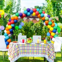 50入組氣球環扣，開幕慶典托架氣球扣環，氣球裝飾鑲嵌環扣，造型氣球配件，派對用品，婚禮用品，生日用品，裝飾用品 - 彩色 - 查看 8