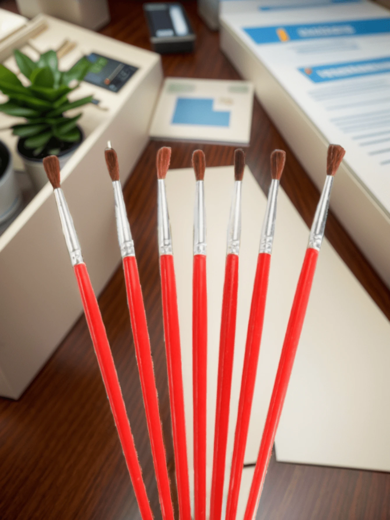 WaterSoluble Colored Pencil Nylon Hair Paint Brush Horse Hair Brush