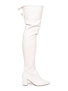 Domidona Women Over-The-Knee Boots - 白色 - 查看 3