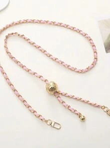 Correa de cadena de hombro con estilo fresco al por mayor, correa de cadena para mochila, bolso bandolera con pequeñas bolas doradas como regalo para la madre, la familia, los amigos, el cumpleaños, vacaciones, colgante de teléfono, cadena de teléfono - Multicolor - Ver 5