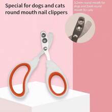 1 pièce Coupe-ongles pour chat et chien de compagnie avec meuleuse d'ongles en acier inoxydable, ciseaux de toilettage pour animaux de compagnie, coupe-ongles pour animaux de compagnie, fournitures pour ongles d'animaux de compagnie, couleur aléatoire
