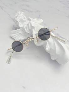 1 件迷你复古民国风搞怪舞蹈俱乐部小眼镜嘻哈护目镜潮流时尚眼镜王子眼镜 - A - 查看 10