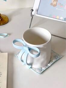 1pc Nordic Style Hand-Painted Butterfly Ceramic Cup Set, Ins Color Glaze American Coffee Cup Set, Coffee Milk Cup, Couple Cup, Mug, Breakfast Cup, Holiday Gift, Birthday Blessing, Party Supplies, Gift For Mom, Dad, Girlfriend - Multicolor - View 15