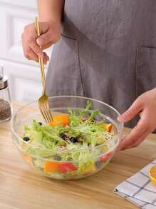 1 pièce bol à salade en acrylique transparent, bol à eau et sucre circulaire en plastique anti-chute à usage commercial, bol en plastique, bol à fruits et légumes, tasse à laver à la main en PC, bol à salade anti-chute, bol à fruits lotus, seau à fruits, légumes, bol à thé en plastique, bol circulaire, bol de service à salade pour cuisines, fêtes, vacances et célébrations, service, réutilisable, petits bols à dessert pour la préparation de la cuisine, le dessert, les trempettes et les bonbons ou les bols à noix, cuisine, cadeau de Noël