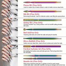 13pcs Professional Ceramic Nail Drill Bit Set - High Performance Electric Manicure Tool Kit For Acrylic, Gel And Natural Nails - Must-Have Heat Resistant Tools, Comes With Stylish Storage Box - Great For Callus Care And Multi-Functional Beauty