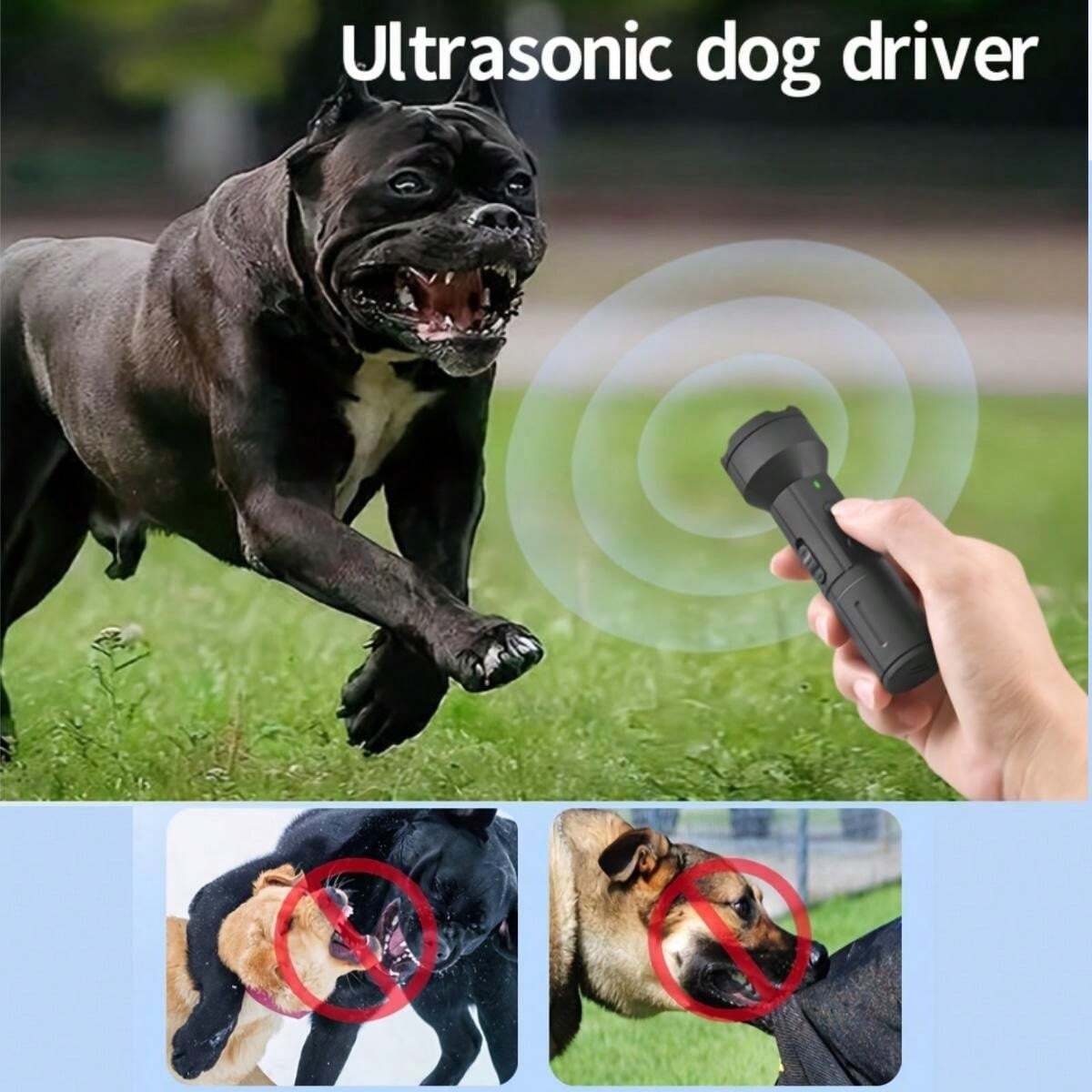 Ultrasonic Anti Barking Dog Deterrent Device With USB Charging