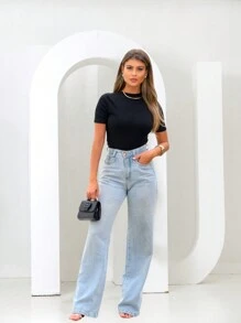 Women T-Shirts - 黑色 - 查看 6