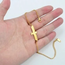 1pc Etching Arameans Aramaic Flag The Aramean Ashur Bracelet For Men Women Suryoyo Jewelry Bangle - Multicolor - View 5