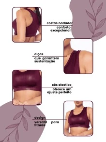 Women Sports Tees & Tanks - Màu Đỏ Sâu - Xem 3