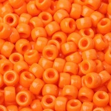 100pcs 6x9mm Rainbow Pony Beads Big Hole Beads Perfect For Bracelets DIY Kandi Jewelry Making Hand Crafts Hair Beads Jewelry Making Accessories