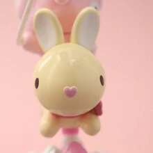 Miniso 三丽鸥人物我的甜心钢琴公仔甜蜜派对系列模型玩具收藏装饰桌面摆件 - 粉色 - 查看 5