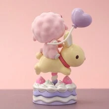 Miniso 三丽鸥人物我的甜心钢琴公仔甜蜜派对系列模型玩具收藏装饰桌面摆件 - 粉色 - 查看 7