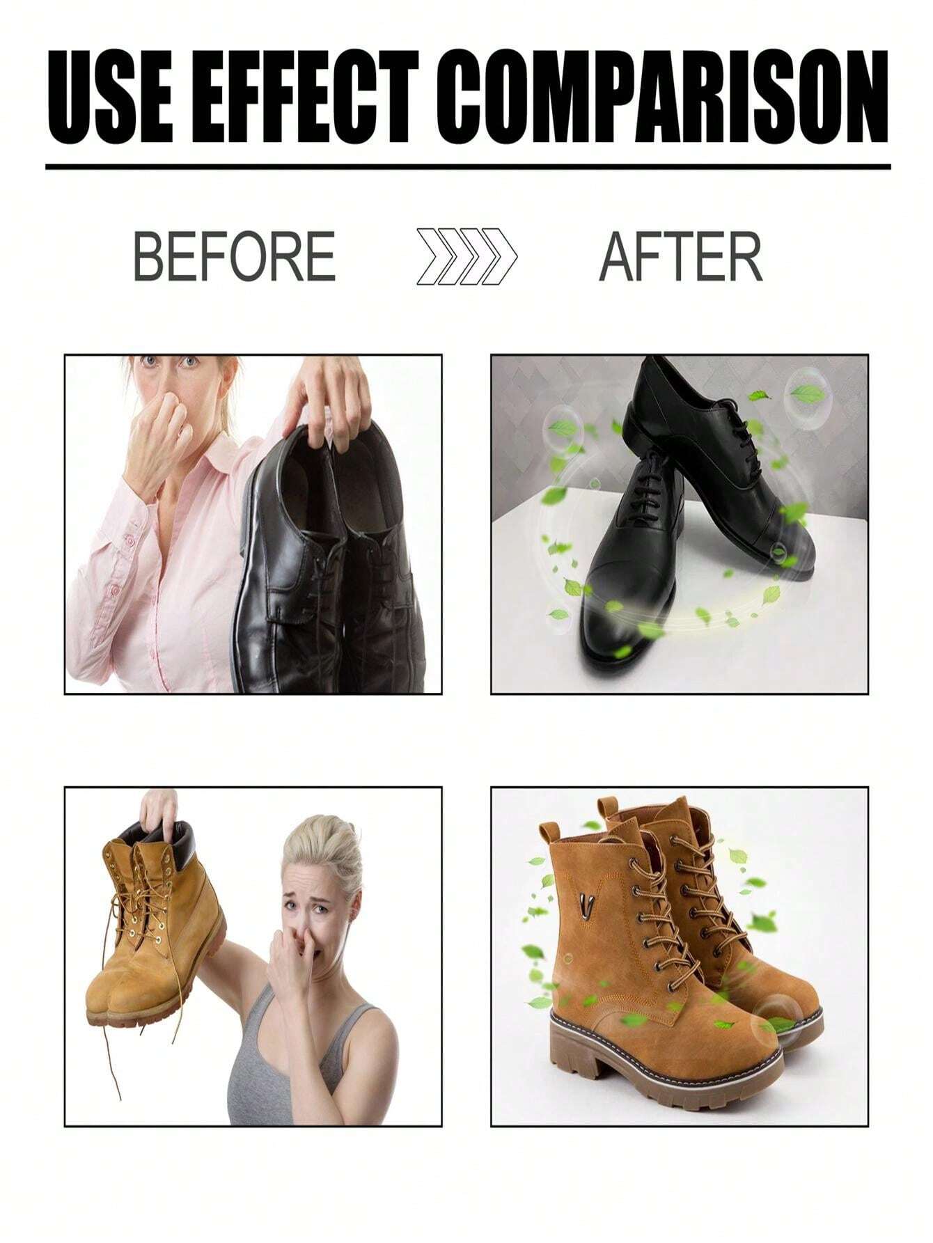 Image showcasing Deodorant Shoe Sticker, Breathable And Sweat-Absorbent Odor Removing ...