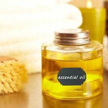 黑板贴纸，120 张防水可重复使用黑板贴纸，具有矩形和不对称形状可移除粘合标签，包括记号笔，适用于厨房香料罐、派对装饰，带可擦除白色粉笔，适用于玻璃瓶、罐子和储物柜 - 黑色 - 查看 5