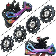 1PC Bearing Bicycle Rear Guide Wheel Road Bike Jockey Rear Derailleur Pulley Roller - Multicolor - View 1