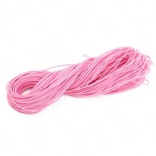 Cordón trenzado de 0,8mm y 23 metros de longitud de hilo elástico para bisutería en 10 colores diferentes para hacer joyas - Cable - Ver 13