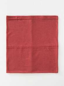 1 Peça lenço versátil de cor sólida, turbante, echarpe para mulheres, touca tubo elástica, sólida