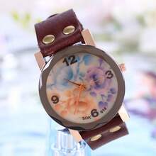 Fruit Cat Đồng hồ đeo tay thạch anh dây da đơn giản thời trang phong cách Hàn Quốc dành cho nam, nữ và học sinh, đồng hồ cặp đôi thông thường, siêu mỏng - trắng - Xem 12